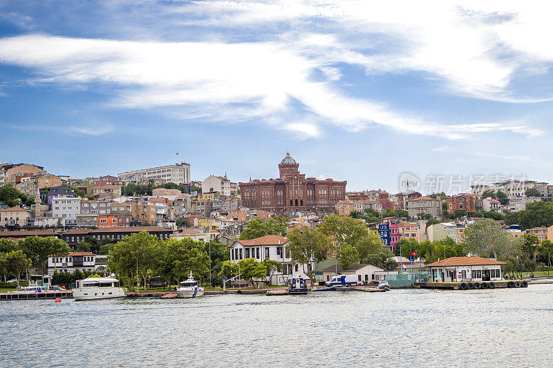 美丽的城市是土耳其İstanbul。伊斯坦布尔希腊东正教patriarcharchate到Fener Balat，伊斯坦布尔。